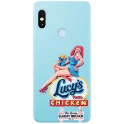 Husa silicon pentru Xiaomi Mi 8 American Vintage Restaurant Sign 
