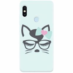 Husa silicon pentru Xiaomi Mi 8 Angel Cat 