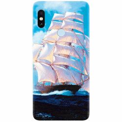 Husa silicon pentru Xiaomi Mi 8 Attractive Art Of Ships 