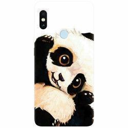 Husa silicon pentru Xiaomi Mi 8 Baby Panda 002 
