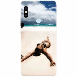 Husa silicon pentru Xiaomi Mi 8 Beach Lounging 