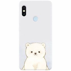 Husa silicon pentru Xiaomi Mi 8 Bear 