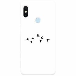 Husa silicon pentru Xiaomi Mi 8 Birds 
