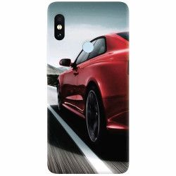 Husa silicon pentru Xiaomi Mi 8 Car On Road 