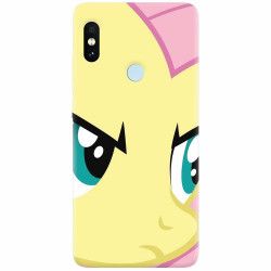 Husa silicon pentru Xiaomi Mi 8 Close Up Fluttershy My Little Pony Friendship Is Magic 