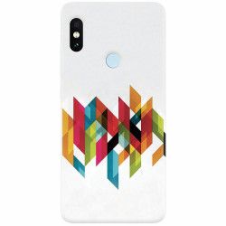 Husa silicon pentru Xiaomi Mi 8 Geometric 