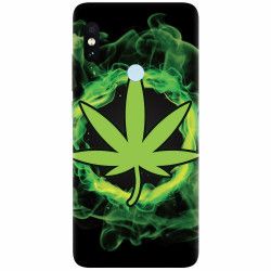 Husa silicon pentru Xiaomi Mi 8 GreenFlames 