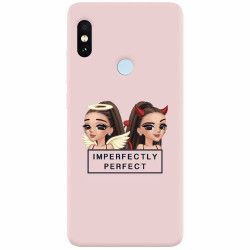 Husa silicon pentru Xiaomi Mi 8 Imperfectly Perfect Pink 