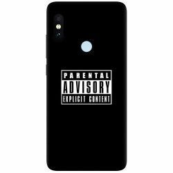 Husa silicon pentru Xiaomi Mi 8 Parental Advisory 