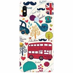Husa silicon pentru Xiaomi Mi 8 Welcome In London 