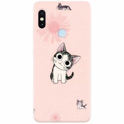 Husa silicon pentru Xiaomi Mi A2 Lite Cute Cat 101 