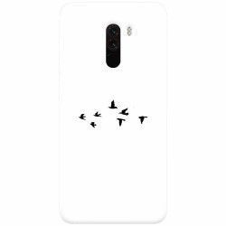 Husa silicon pentru Xiaomi Pocophone F1 Birds 