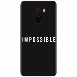 Husa silicon pentru Xiaomi Pocophone F1 Impossible 