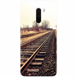 Husa silicon pentru Xiaomi Pocophone F1 Railroad 