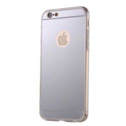 Husa Spate Fashion iPhone 5/5S/SE Mirror Silver 