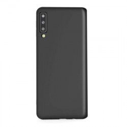 Husa spate Samsung Galaxy A7 2018 Soft TPU Neagra 