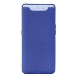 Husa spate Samsung Galaxy A80 Soft TPU Albastru 