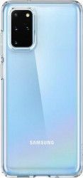 Husa Spigen Crystal Hybrid Samsung Galaxy S20 Plus Transparent 