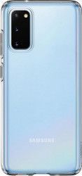 Husa Spigen Liquid Crystal Samsung Galaxy S20 Transparent 