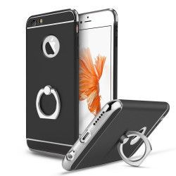 Husa telefon Apple iPhone 6/6S Ring ofera protectie 3in1 Ultrasubtire - Black 