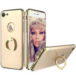 Husa telefon Apple iPhone 7 ofera protectie 3in1 Ring Ultrasubtire - Gold 