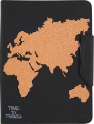 Husa TnB Travel pentrut tableta de 10 inch + Stylus Black 