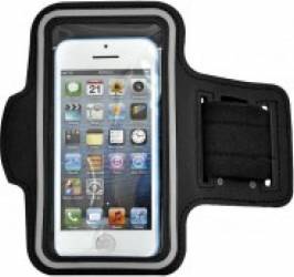 Husa Universala Procell Armband Negru Pana la 5 inch 