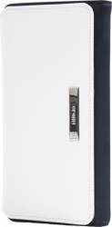 Husa Wallet Ringke Samsung Galaxy S6 G920 Alb Albastru + Folie 