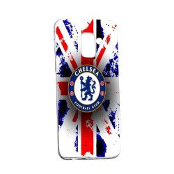 Husa de protectie Football Chelsea Samsung Galaxy A6 2018 rez. la uzura Silicon 236 