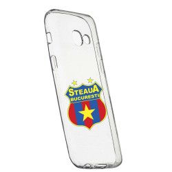 Husa de protectie Football Steaua Samsung Galaxy J4 Plus 2018 rez. la uzura Silicon 230 