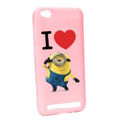 Husa de protectie I Love Minion pentru Xiaomi Redmi 5A Silicon P216 