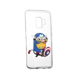 Husa de protectie Minion Avengers Huawei Mate 20 Lite rez. la uzura anti-alunecare Silicon 203 