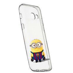 Husa de protectie Minion Football Samsung Galaxy J4 Plus 2018 rez. la uzura anti-alunecare Silicon 212 