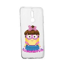 Husa de protectie Minion Girl Huawei Mate 10 Lite rez. la uzura anti-alunecare Silicon 208 