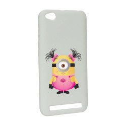 Husa de protectie Minion Girl pentru Xiaomi Redmi 5A Silicon W213 