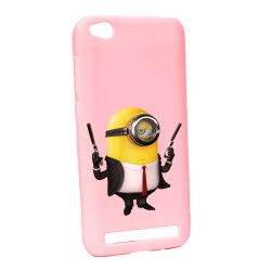 Husa de protectie Minion Hitman pentru Xiaomi Redmi 5A Silicon P214 