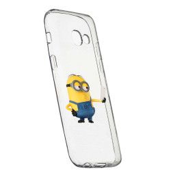 Husa de protectie Minion Selfie Samsung Galaxy J4 Plus 2018 rez. la uzura anti-alunecare Silicon 211 