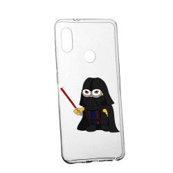 Husa de protectie Minion Star Wars Huawei Y7 2019 rez. la uzura anti-alunecare Silicon 210 