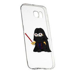 Husa de protectie Minion Star Wars Samsung Galaxy S6 rez. la uzura anti-alunecare Silicon 210 