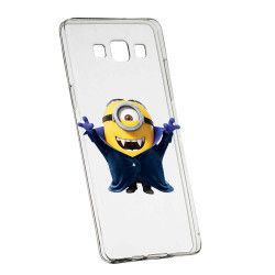 Husa de protectie Minion Vampire Samsung Galaxy J3 2016 rez. la uzura anti-alunecare Silicon 204 