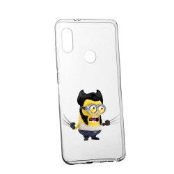 Husa de protectie Minion X-Men Huawei Y7 2019 rez. la uzura Silicon 218 