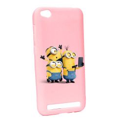 Husa de protectie Minions pentru Xiaomi Redmi 5A Silicon P207 