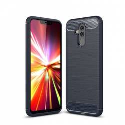 Husa de protectie pentru Huawei Mate 20 Lite protectie spate capac de protectie bumper bleumarin BBL535