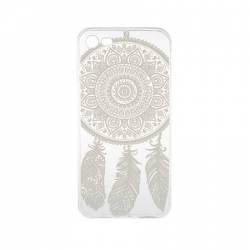 Husa de protectie pentru iPhone 7 protectie spate capac de protectie bumper model tribal transparent BBL191 