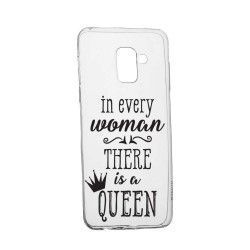 Husa de protectie Woman Queen Samsung Galaxy A6 2018 rez. la uzura Silicon 227 