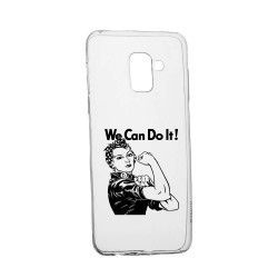 Husa de protectie Woman We Can Do It Samsung Galaxy A6 2018 rez. la uzura Silicon 226 
