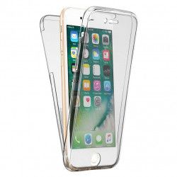 Husa Full TPU 360° fata + spate pentru iPhone 7 Plus Transparent 