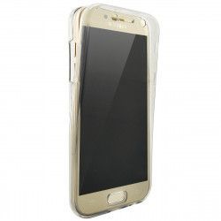Husa Full TPU 360° fata + spate pentru Samsung Galaxy A5 2017 Alb transparent 