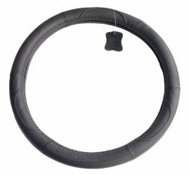 Husa gri din Piele pentru Volan 37-39cm Automax 