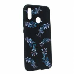 Husa Huawei P20 Lite Silicon Blue Flower B116 